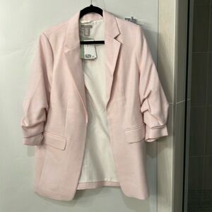 H&M Pink blazer size medium